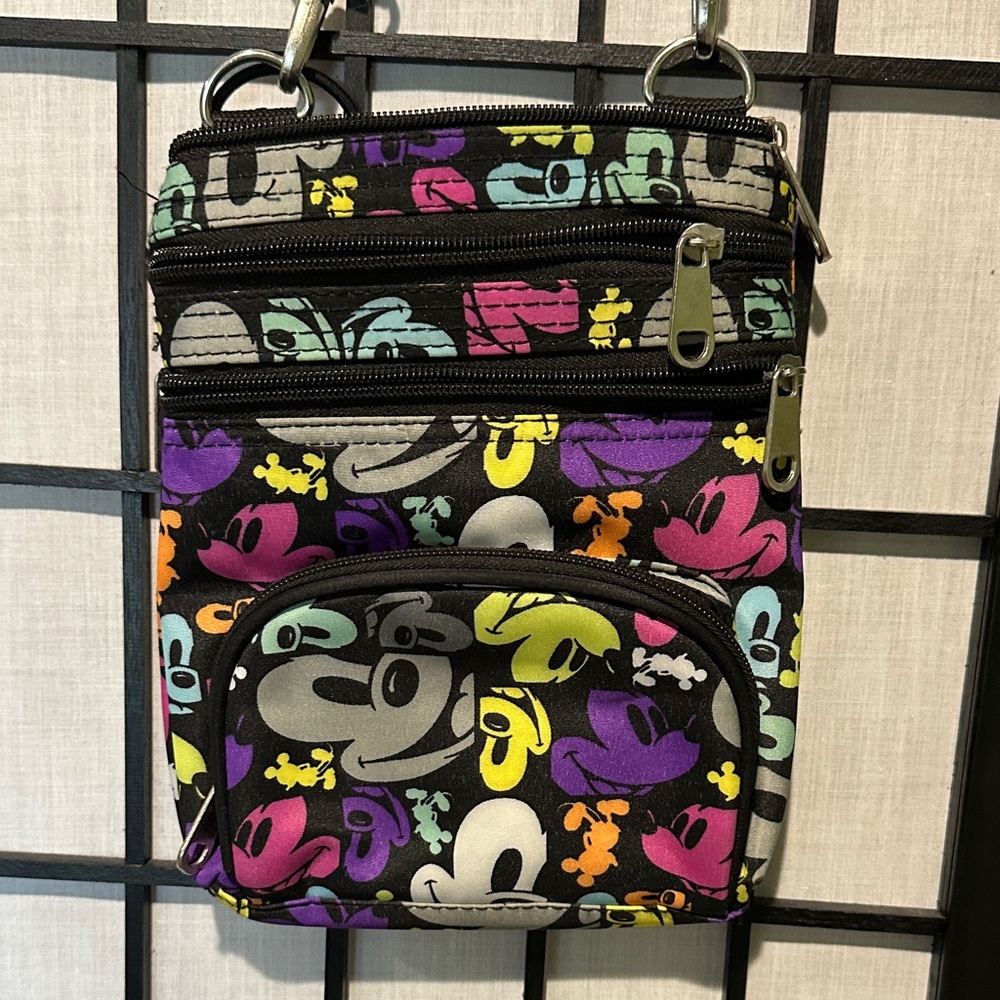 Mickey Mouse Disney Official Multi-Color Crossbody Bag